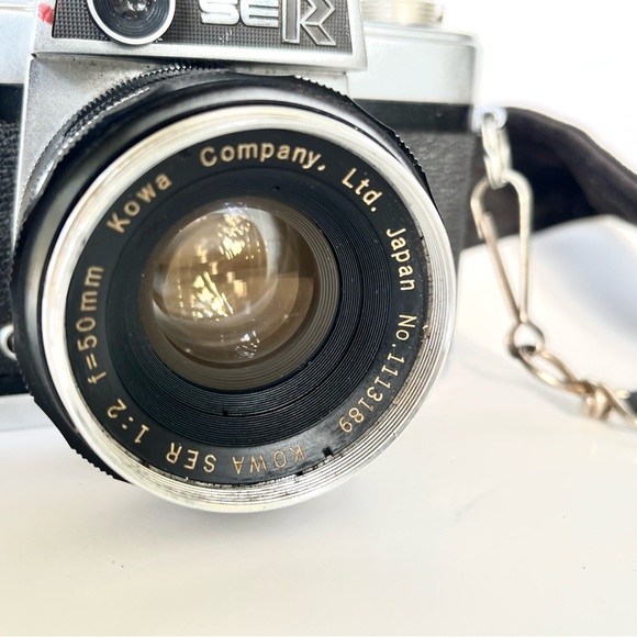Vintage Kowa SER 35mm Camera, Chrome with 50mm f/2 SER Lens {49} - Picture 5 of 15